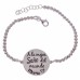 PULSERA PLATA LA MEJOR SEÑO DEL MUNDO